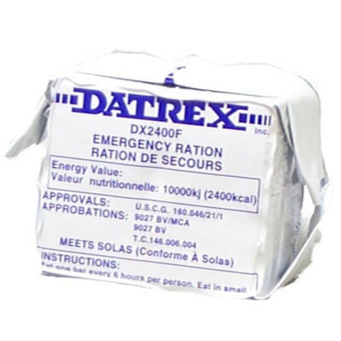 Image of : Datrex Emergency 2400 KCAL Food Bar Rations - 12 Bars - DX2400F