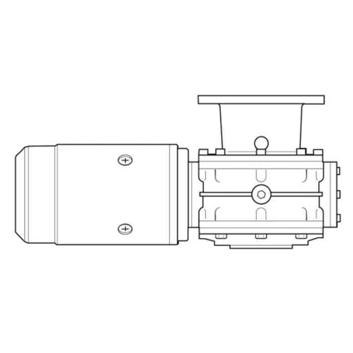 Image of : Lewmar V1 12V Motor Gearbox Non Ff - 68001055