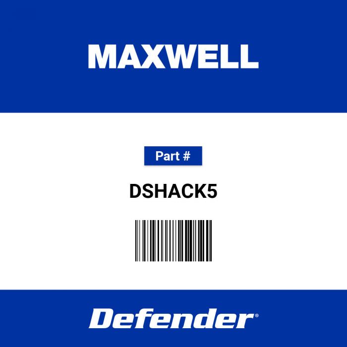 Image of : Maxwell D-shackle 5 mm AISI316 5 pcs. - DSHACK5