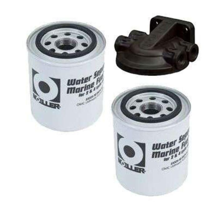 Image of : Moeller Water Separating Fuel Filter Assembly - No Bowl - Bonus Pack - 033322-10