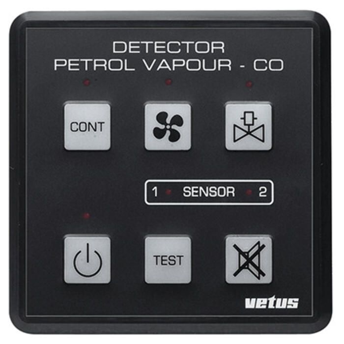 Image of : Vetus Petrol Vapour & Carbon Monoxide Detector 12/24V Incl. Sensor - PD1000