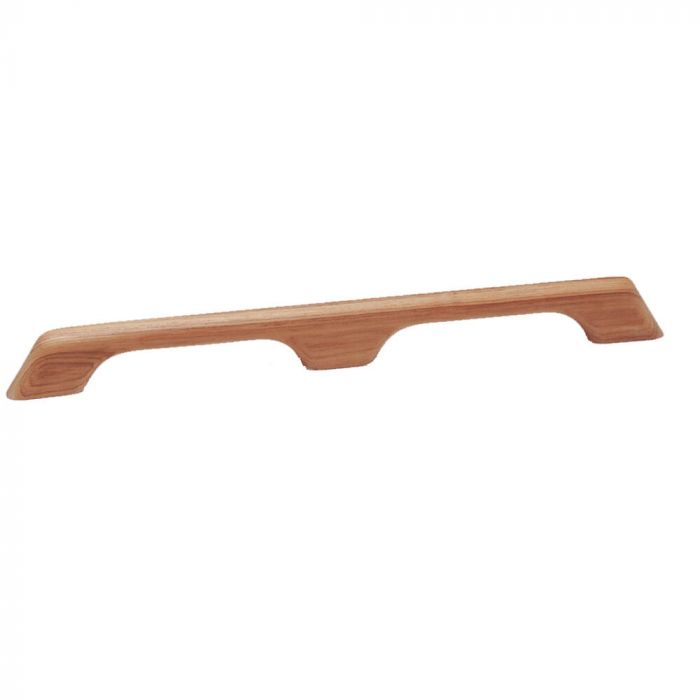 Corrimano In Teak Whitecap 60101 Per Nautica E Camper - Lunghezza 33 Cm, Finish Naturale