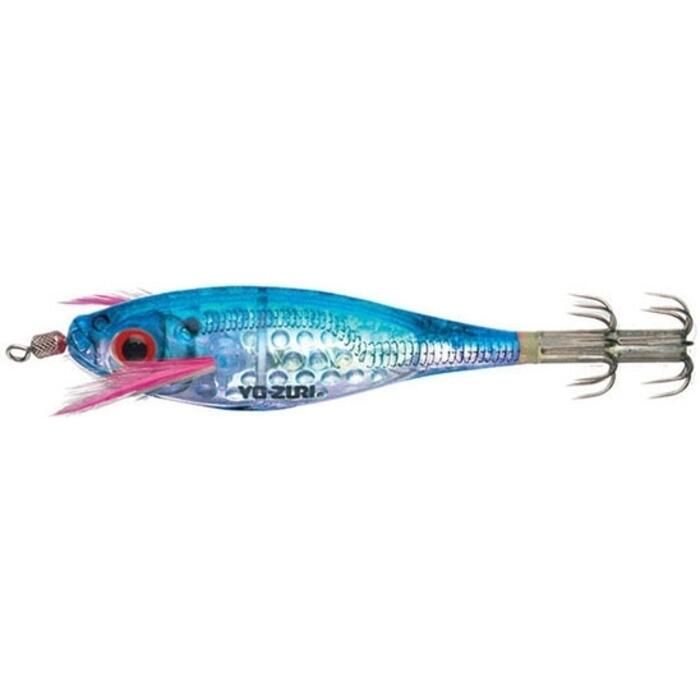 Yo-Zuri Ultra Metal Squid Jig 105mm 15g – Esche Canna Affondanti Per Calamari – Blu Rosa