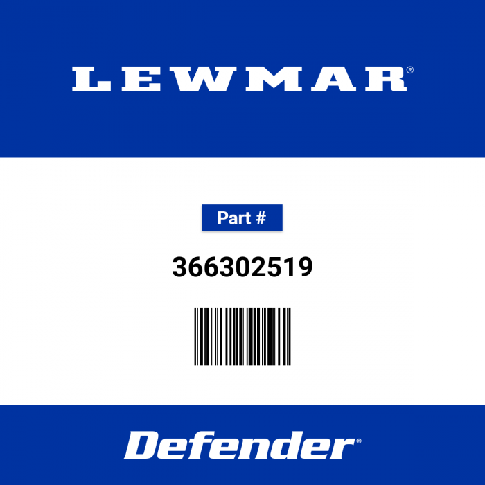 Image of : Lewmar - St Pl 0 Al Bandeau Noir - 366302519
