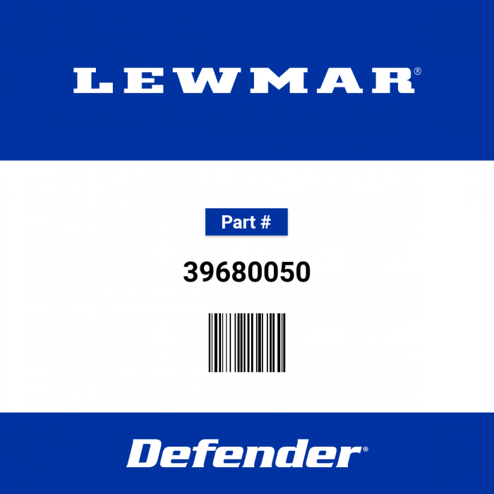 Image of : Lewmar - Écoutille Argent Fl Grise Ocean 80 - 39680050