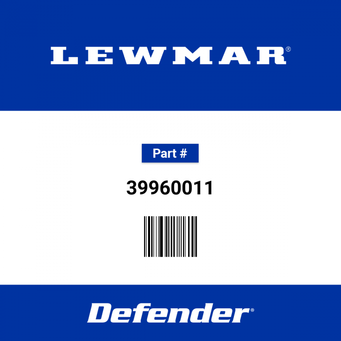 Image of : Lewmar - Écoutille F2G 60 Grise Noire Noire bkm - 39960011