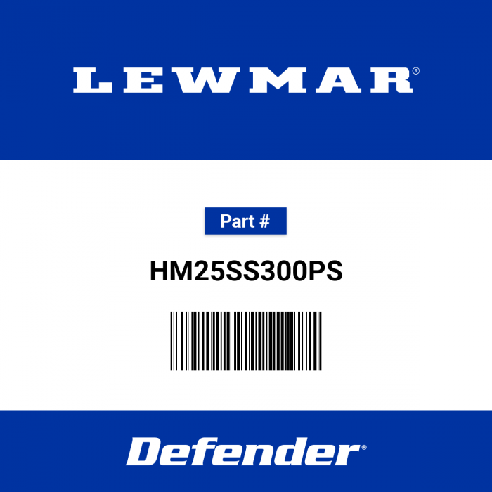 Image of : Lewmar - Câble d'Ancre 25' 10 mm Din766 en Acier Inoxydable 300' 3/4