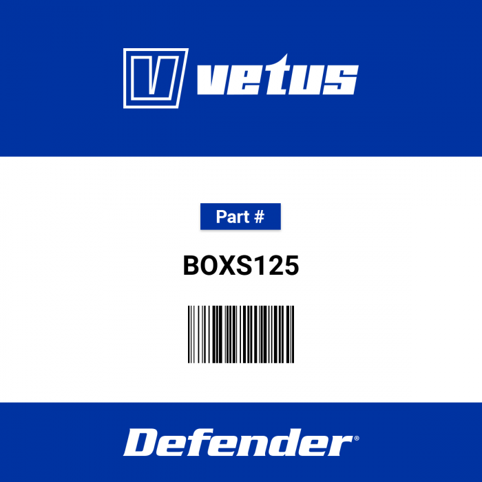 Image of : Vetus Stainless Steel Dorade Box for All Cowl Ventilators 125 mm Id. Deck Thickness - 25 mm Requires Boxad125 - BOXS125