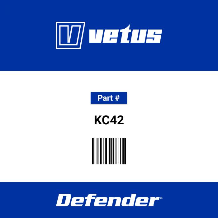 Image of : Vetus - Volant en Acajou 42 cm sans Capuchon sans Cerceau - KC42