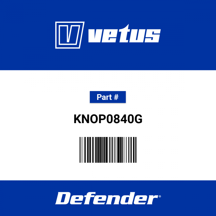 Image of : Vetus - Bouton Étoile M8X40 Vetus Gris - KNOP0840G