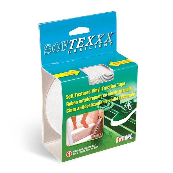 LifeSafe SoftTex Soft Coarse Slip-Resistant Textured Vinyl Tape