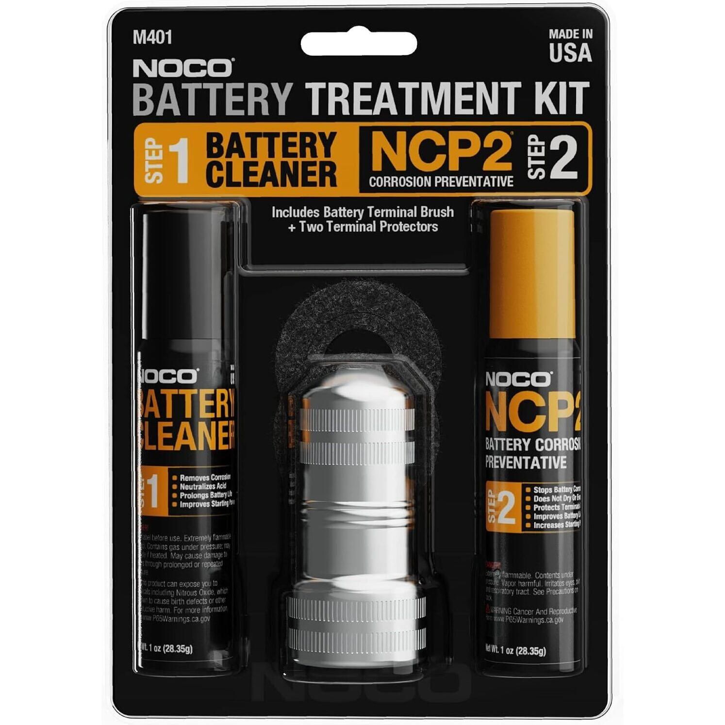 NOCO Battery Treatment Kit Step 1 & 2 - M401