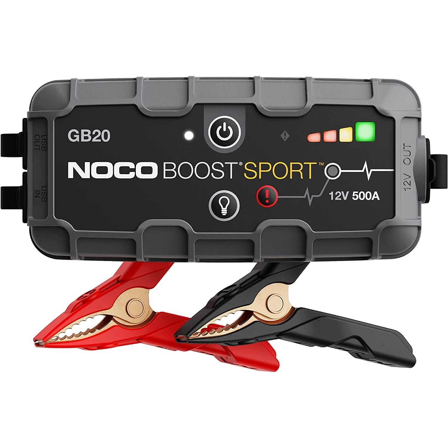 NOCO Genius GB20 Boost Plus UltraSafe Lithium Jump Starter - 500A