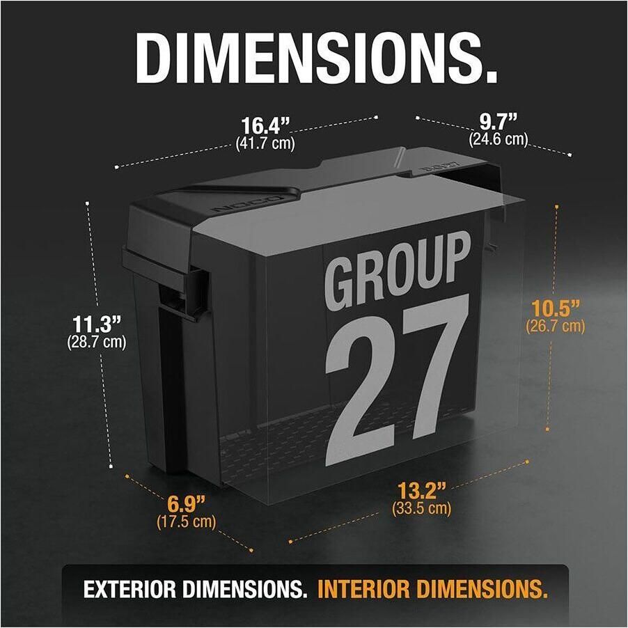 NOCO Group 27 Battery Box - BG27