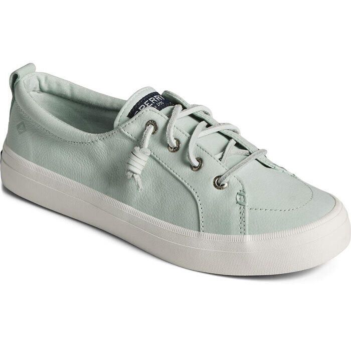 Sperry Women s Crest Vibe Leather Sneaker Blue 8