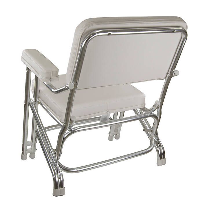 Springfield Classic Folding Stainless Steel Deck Chair 1080021 SS