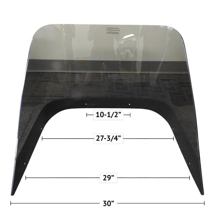 Zodiac Replacement Center Console Windscreen - Z1362