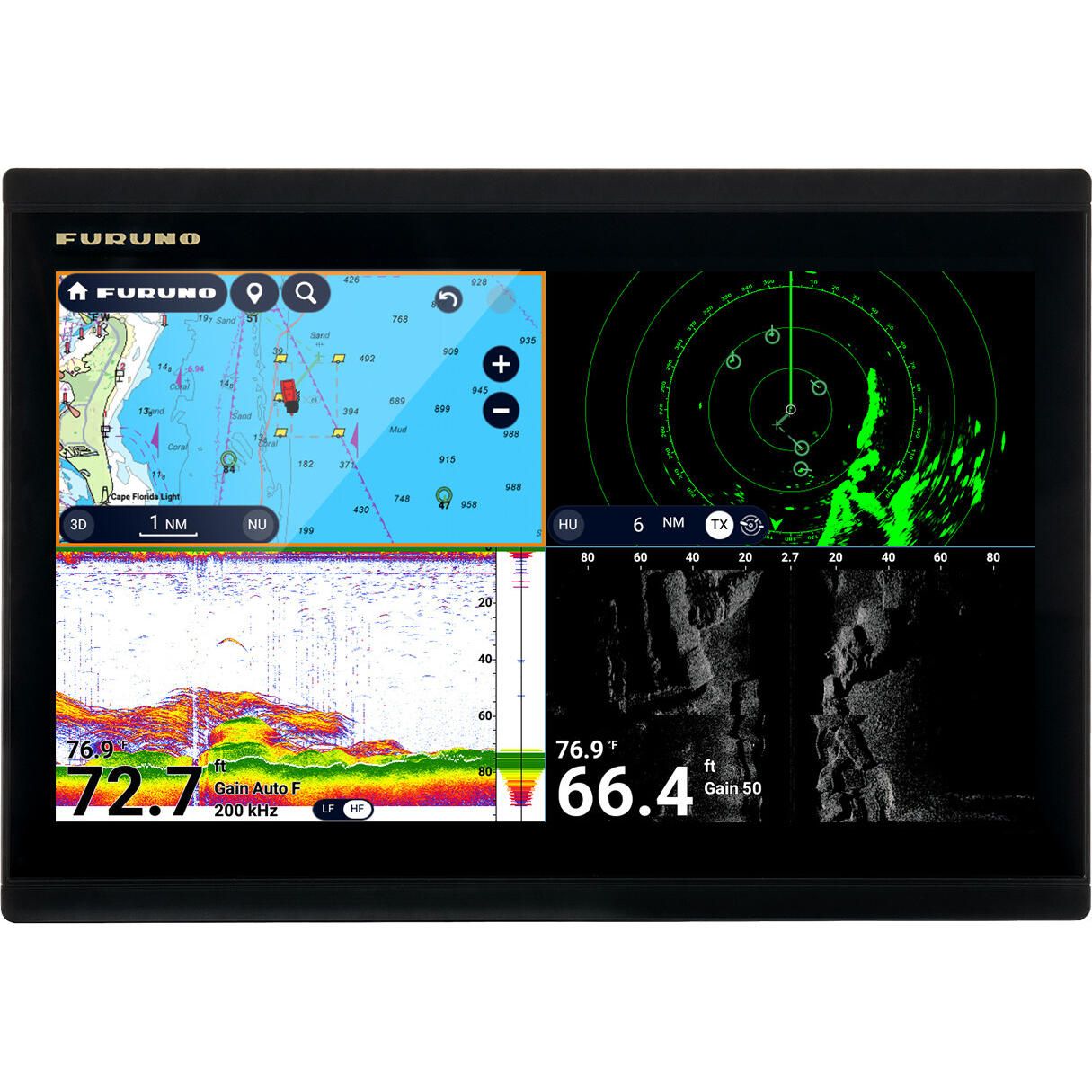 Furuno TZMAP13 Stand-Alone Multifunction Display - 13