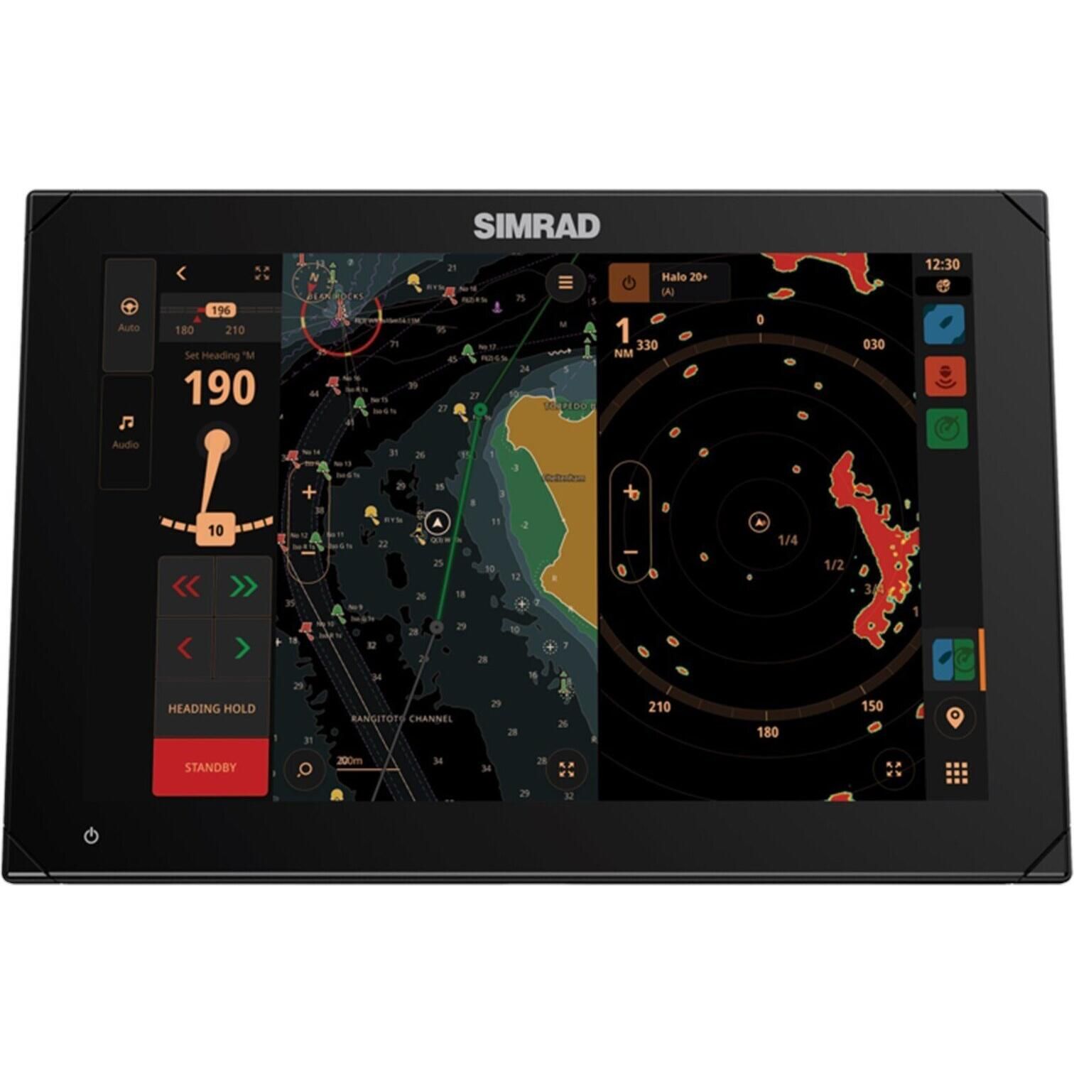 Simrad NSX Chartplotter & Fishfinder without Transducer - 12